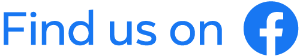 Find us on Facebook logo