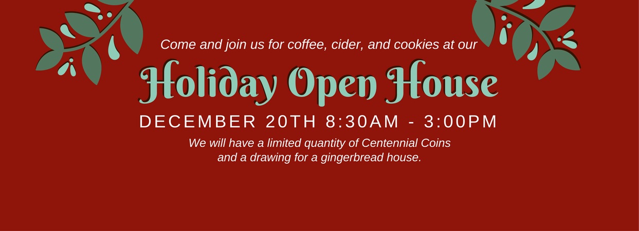Holiday Open House Banner - 12/20/17