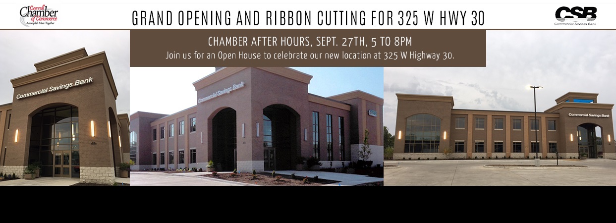 Grand Opening and Ribbon Cutting. 9/27/18