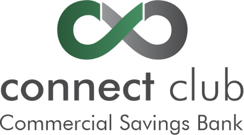 Connect Club Commercial Savings Bank logo